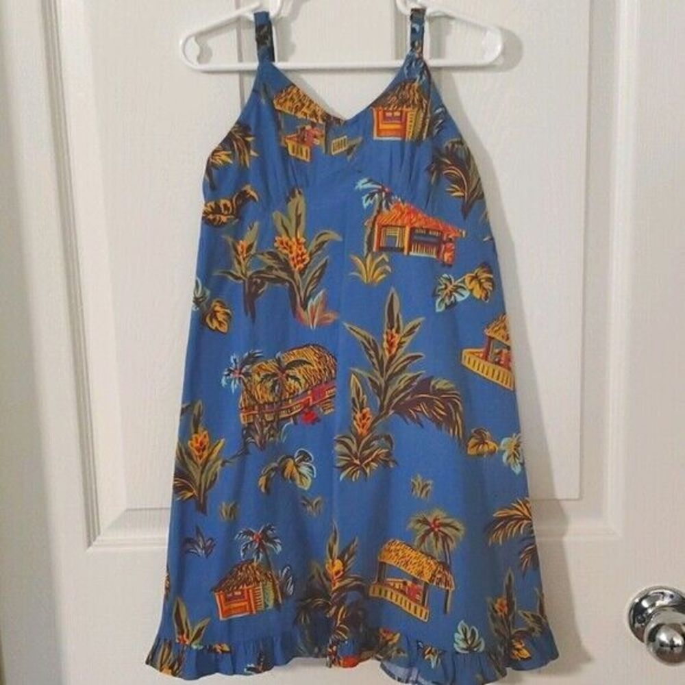 Hilo Hattie Girls Size Small (7) Dress Made In Hawaii